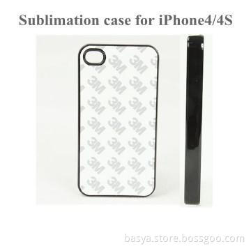 Heat transfer/Sublimation case with aluminum insert for iPhone 4 4S